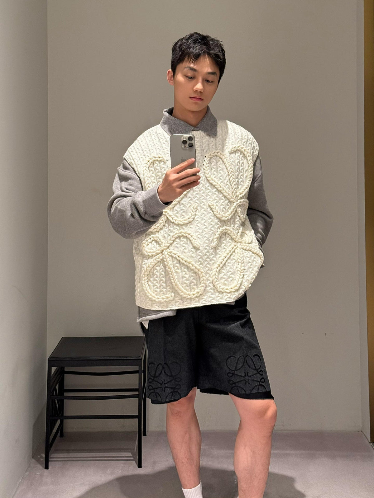 2026 New Way Cable-Knit Cardigan (25238-B50)