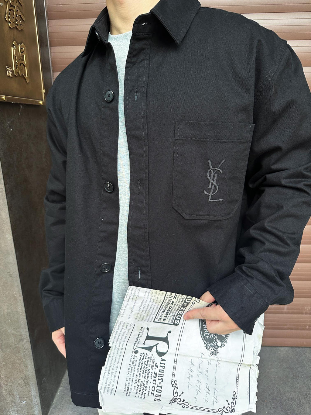 2026 New Edition Saint L Logo Embroidered Shirt (BB709-B25)