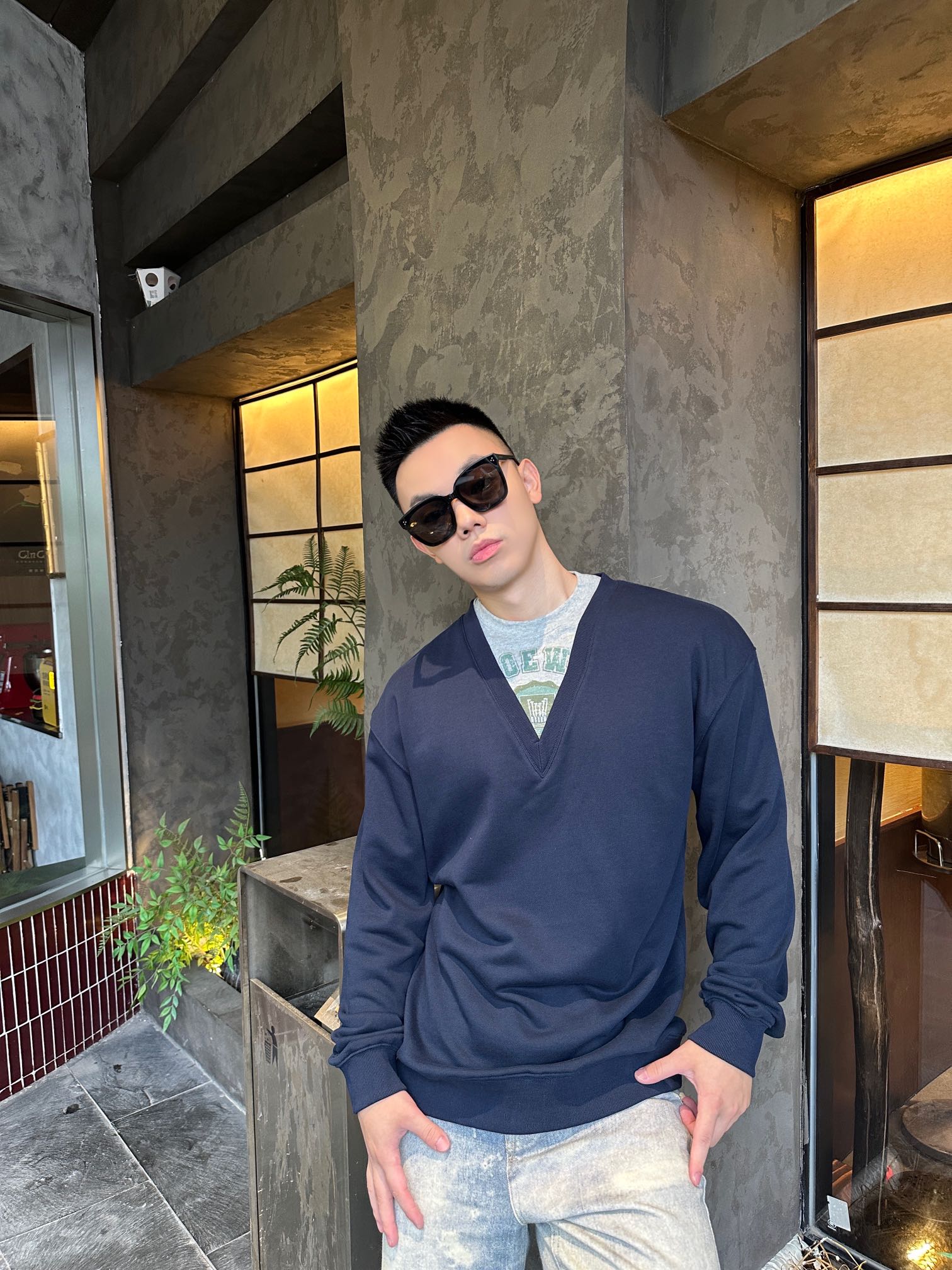 2026 New Way Two-Piece Printed Sweatshirt (BB701-B00)