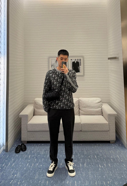 2026 New Arrival CD Jacquard Zip-Up Jumper (25305-C20)