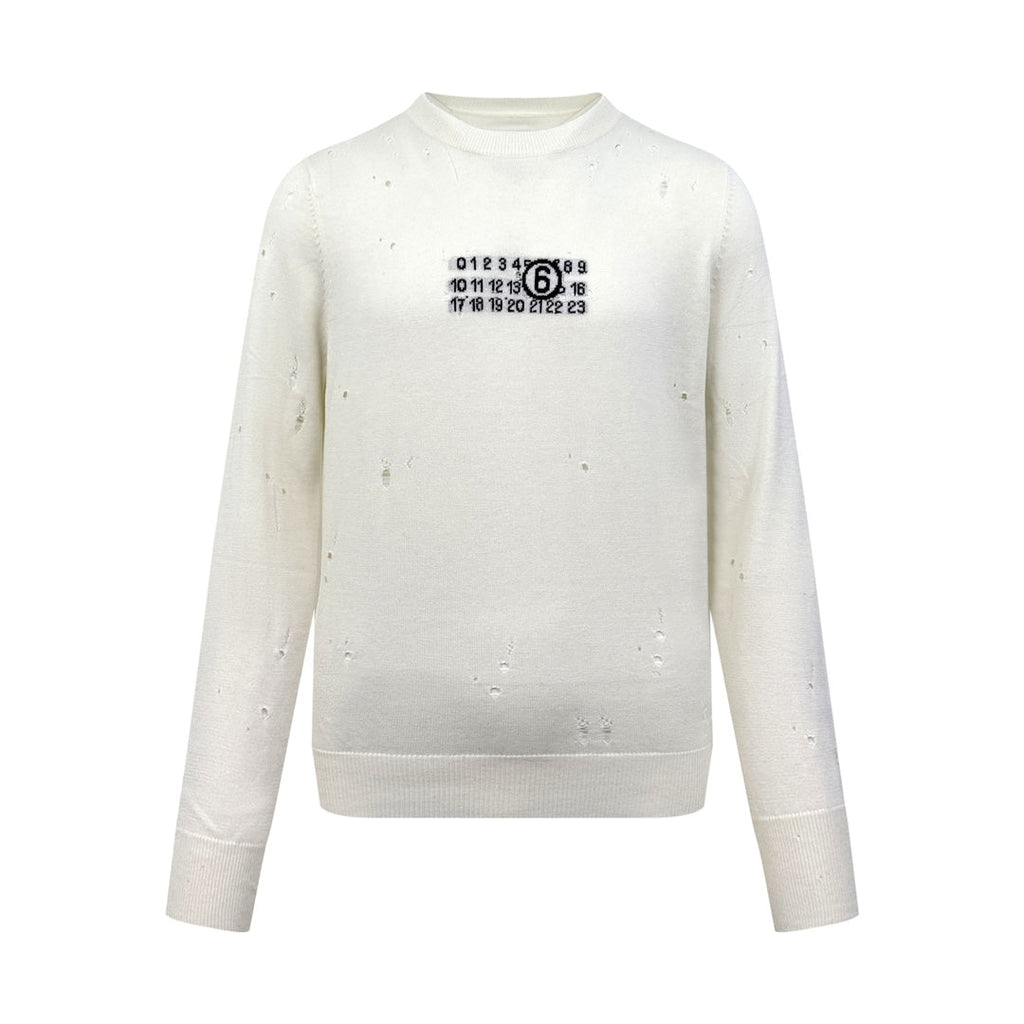 2026 New Mai Digital Lace-Effect Jumper (25287-B25)