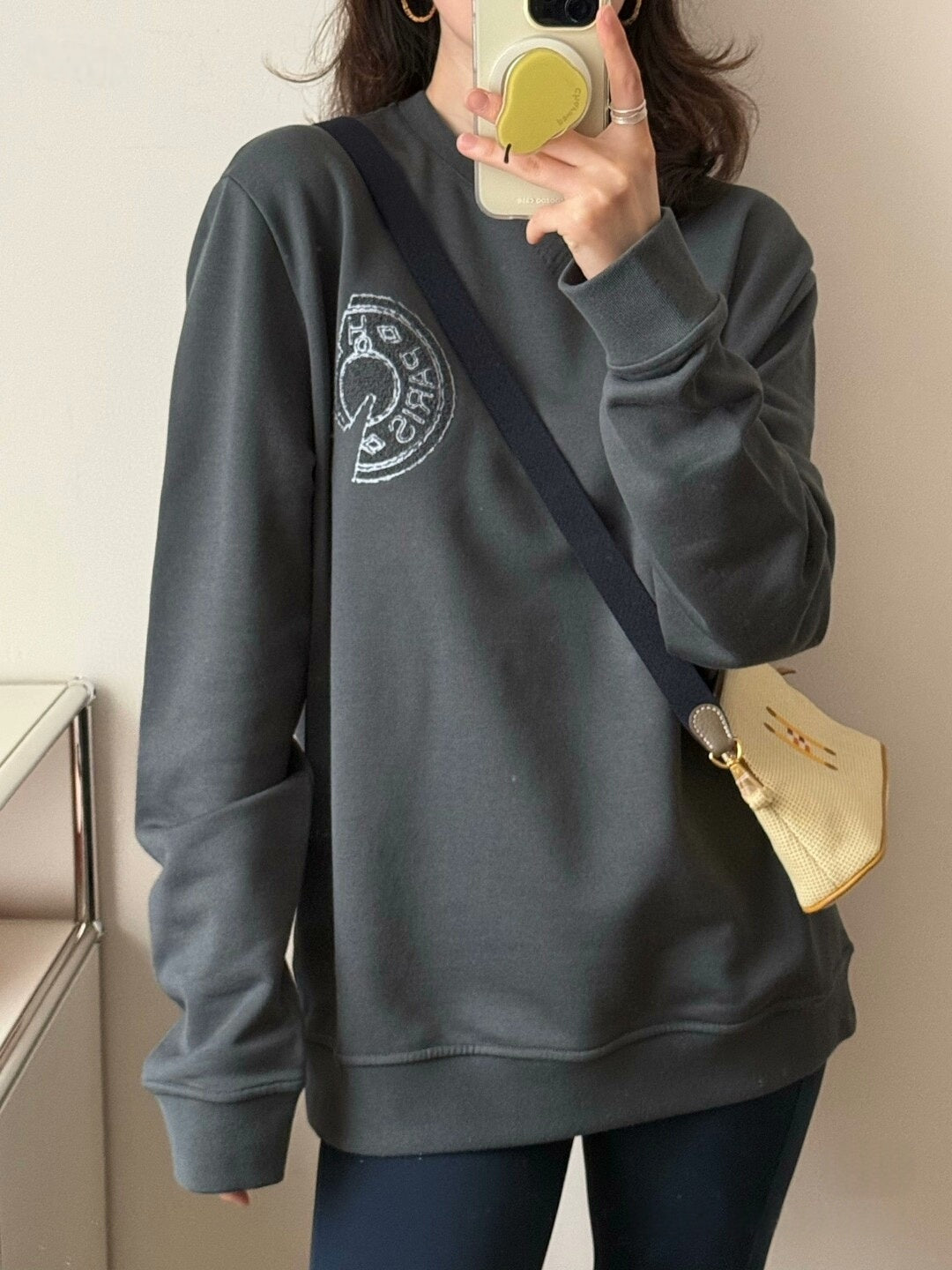 2026 New H Saddle Stud Embellished Hoodie (25348-A85)