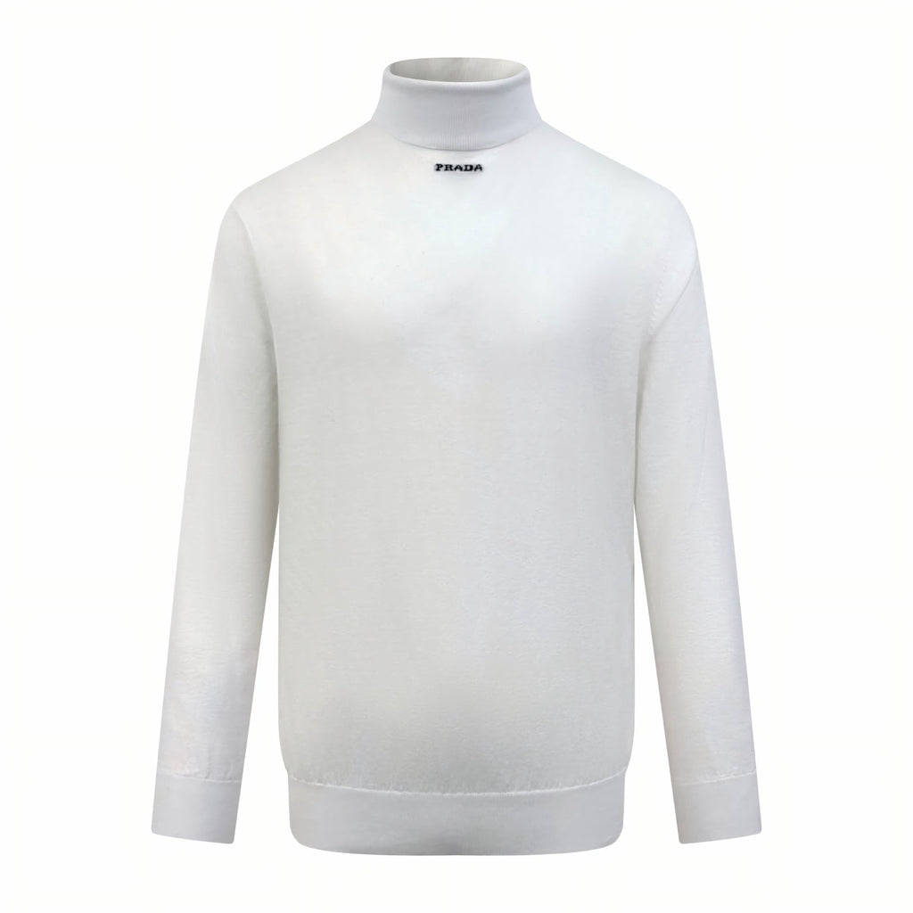 2026 New Triangle Brand Jacquard Turtleneck Jumper (25283-B20)