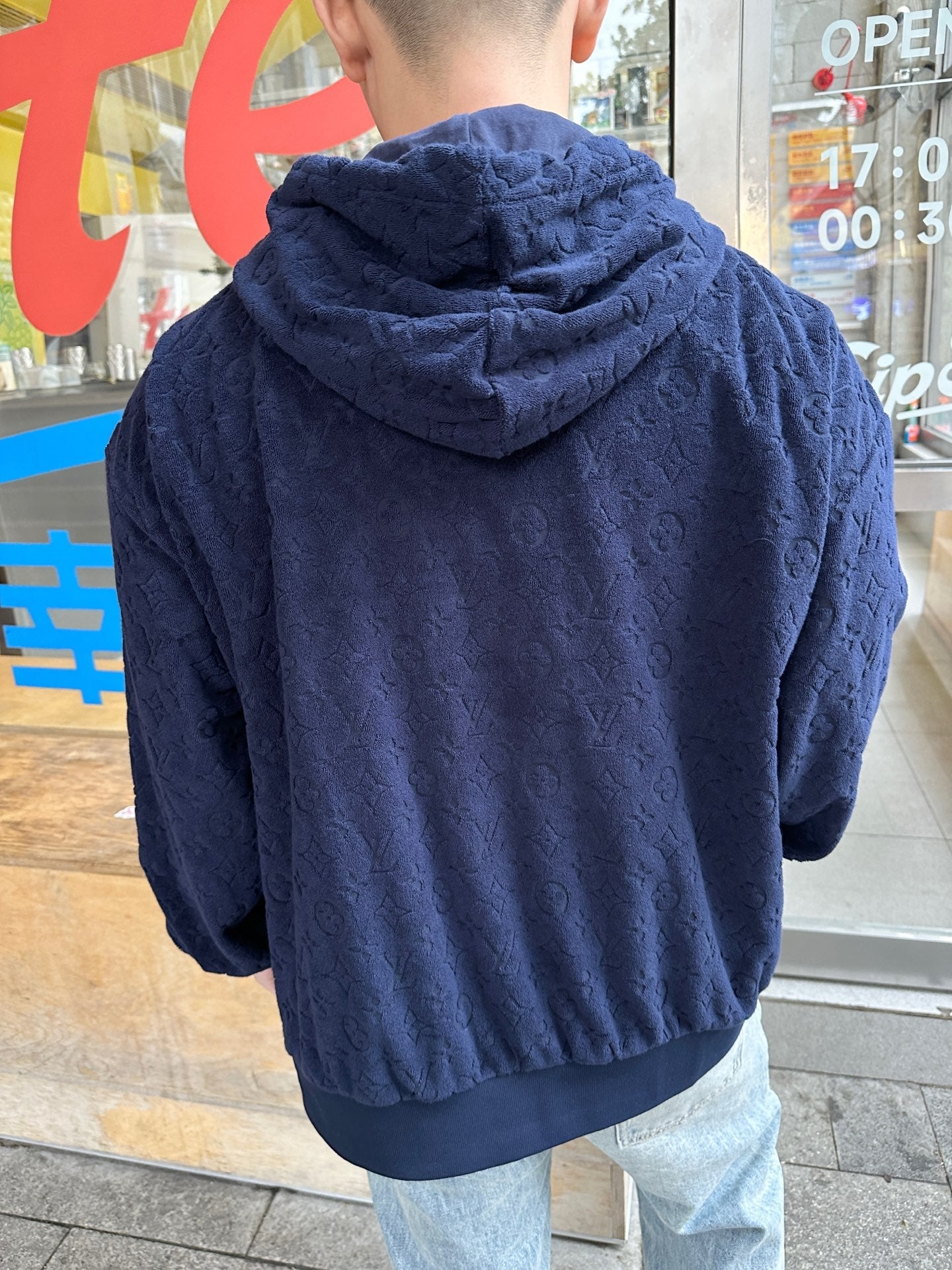 2026 New Model LY Fully Printed Terry Cloth Zip-Up Jacket (25361-B50)