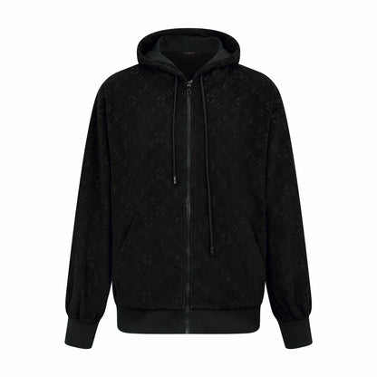 2026 New Model LY Fully Printed Terry Cloth Zip-Up Jacket (25361-B50)
