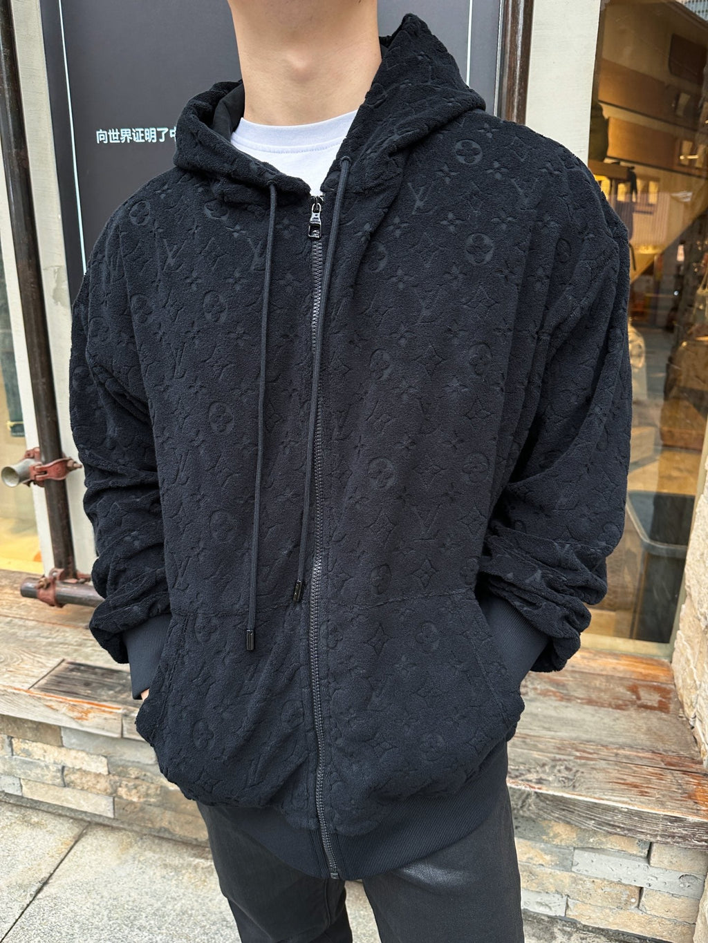 2026 New Model LY Fully Printed Terry Cloth Zip-Up Jacket (25361-B50)