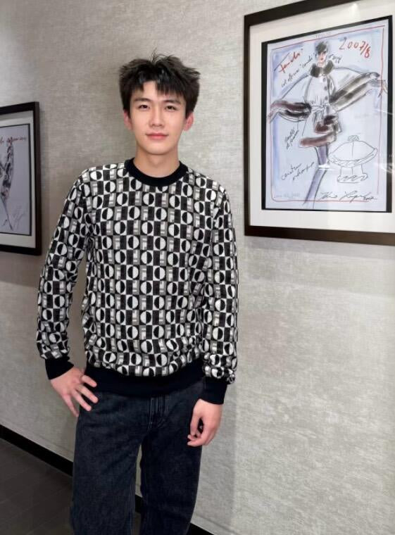 2026 New Arrival FF Jacquard Jumper (25385-B35)