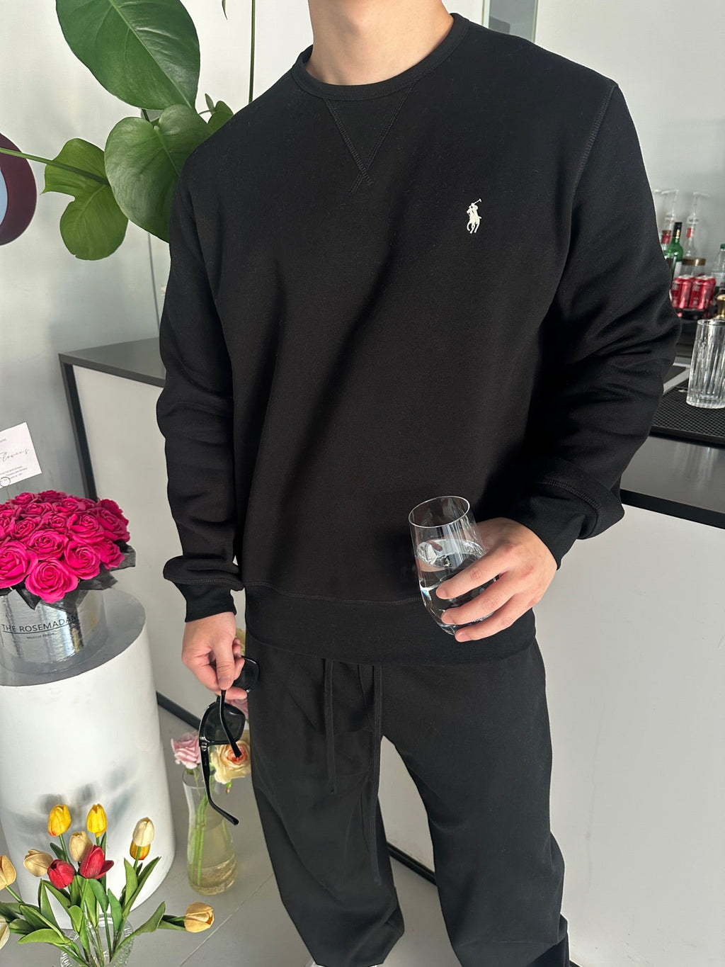 2026 New RL Logo Embroidered Hoodie (25296-A65)