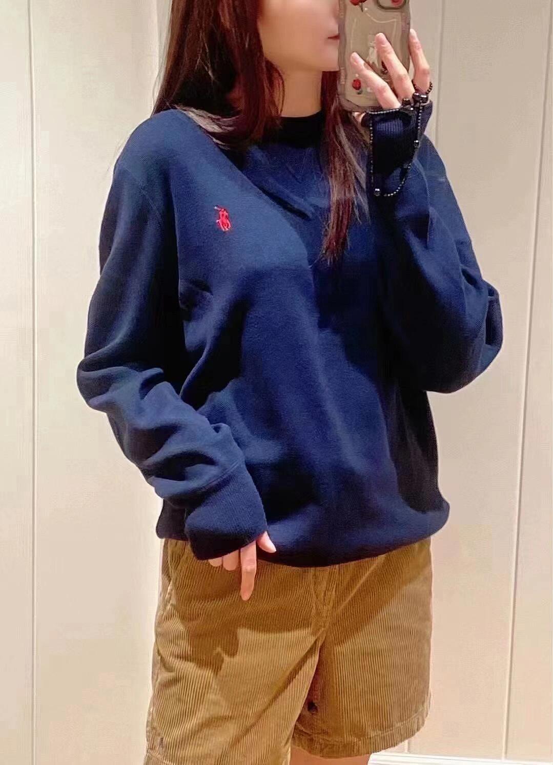 2026 New RL Logo Embroidered Hoodie (25296-A65)