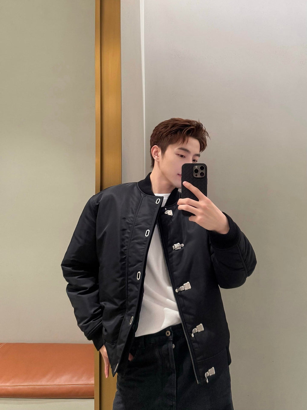 2026 New Way Snap-Fastening Pilot-Style Cotton Jacket (25363-C30)