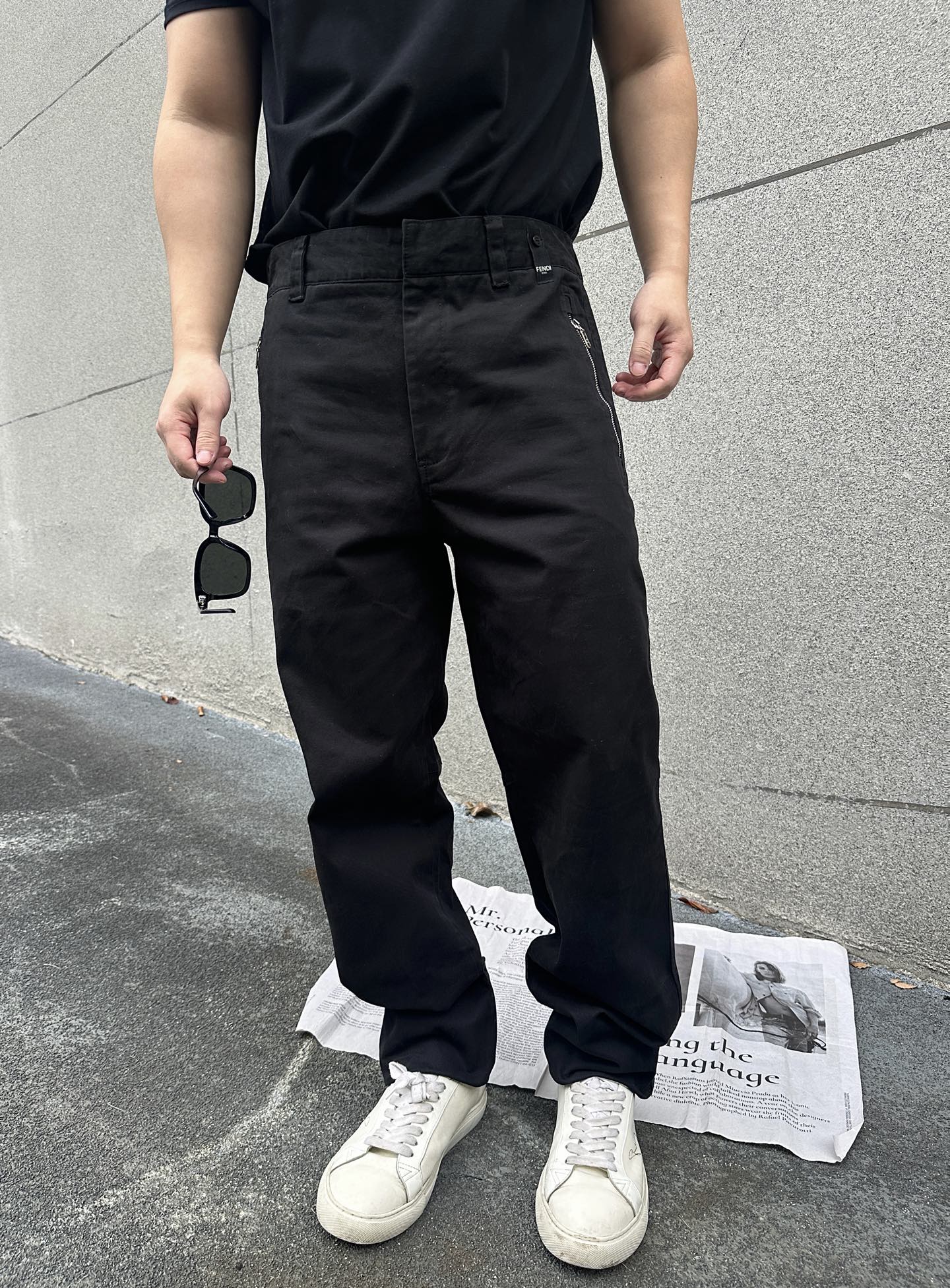 2026 New Arrival FF Jacquard Pocket Trousers (BB732-B30)