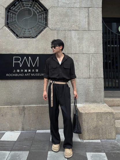 2026 New Arrival Mai Straight-Leg Casual Trousers (CC903-B50)