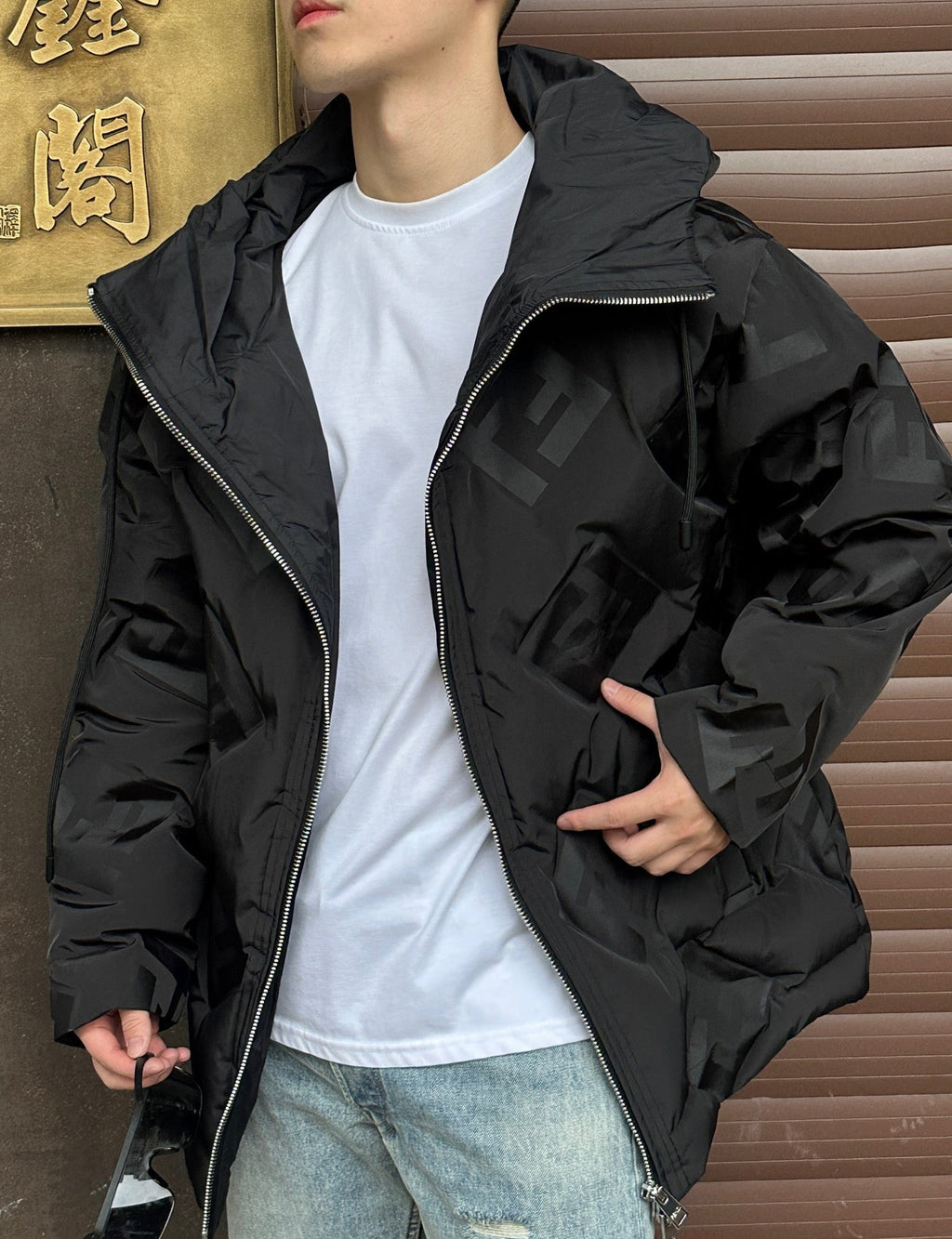 2026 New FF Nylon Down Jacket (25373-F00)
