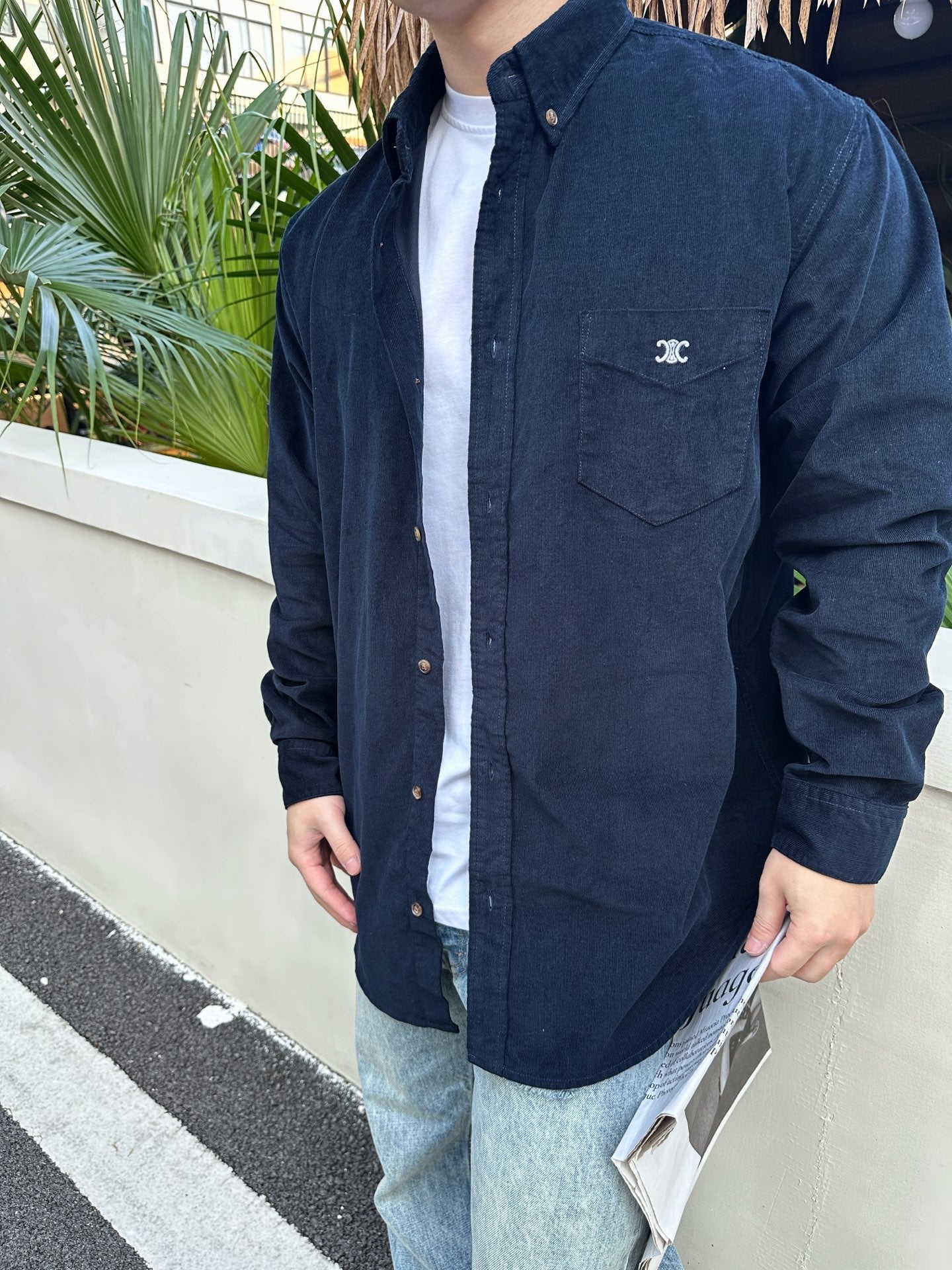 2026 New Ce Logo Embroidered Shirt (BB744-B30)