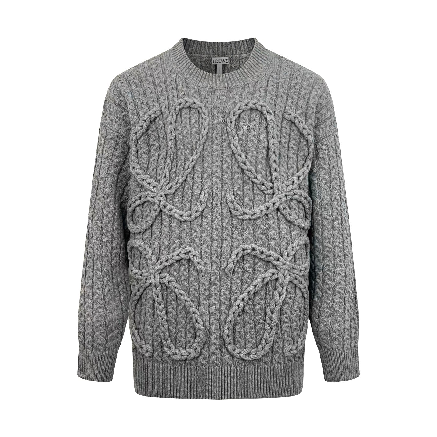 2026 New Style Way Twisted Knit Sweater (25387-B70)