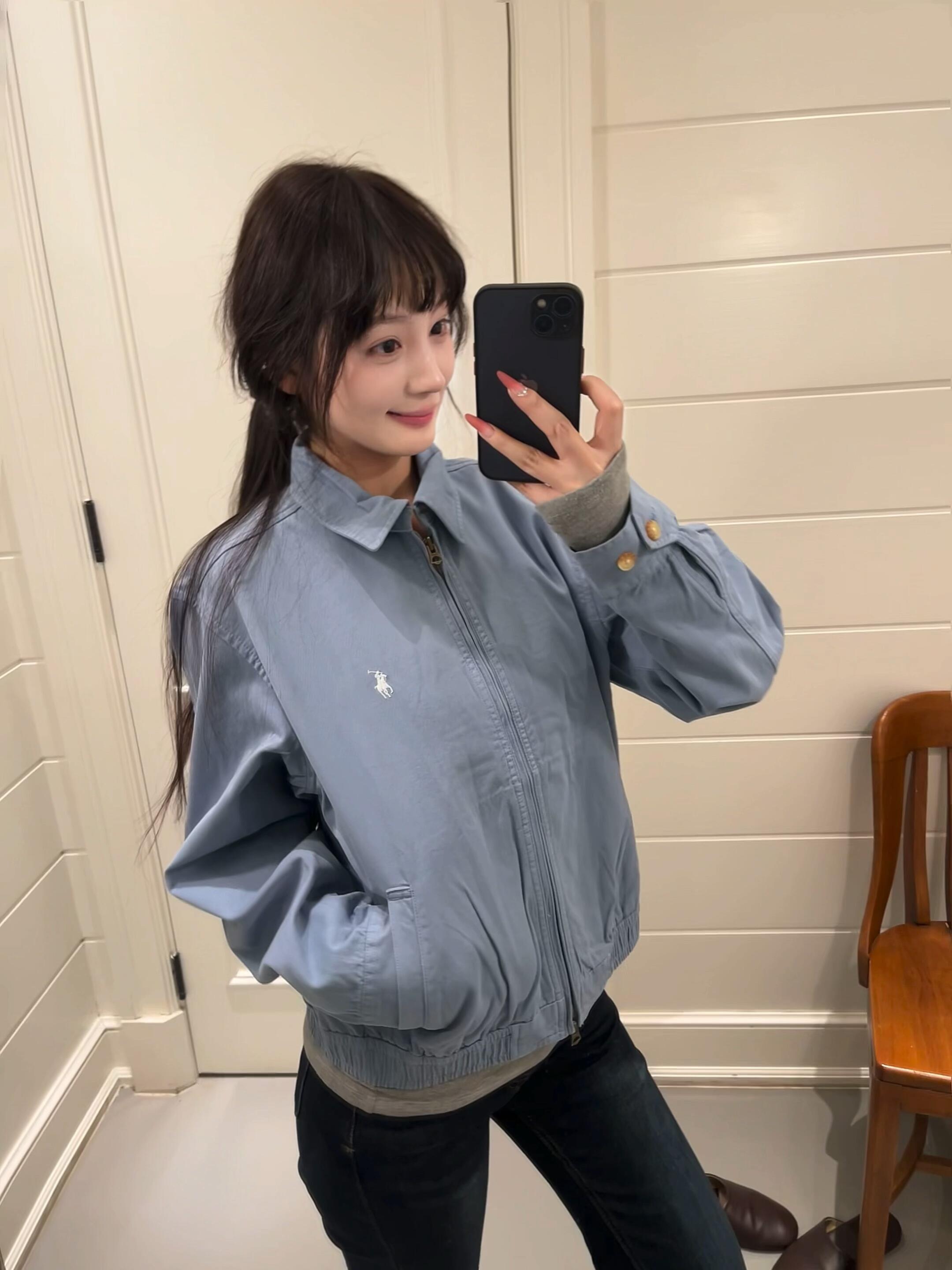 2026 New RL Embroidered Zip Jacket (CC908-B55)