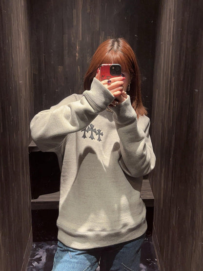 2026 New CH Logo Crew Neck Sweatshirt (CC917-B20)