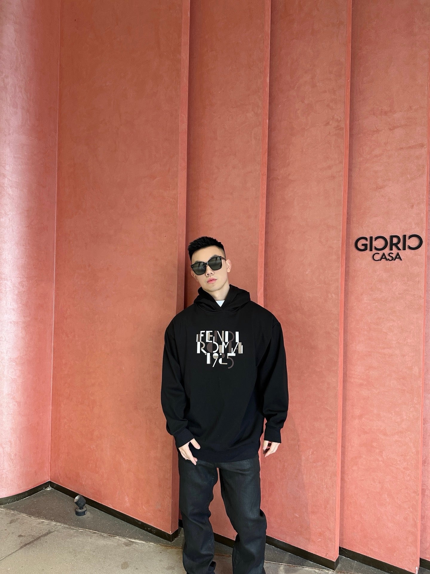 2026 New FF Geometric Hooded Sweatshirt (25390-B10)