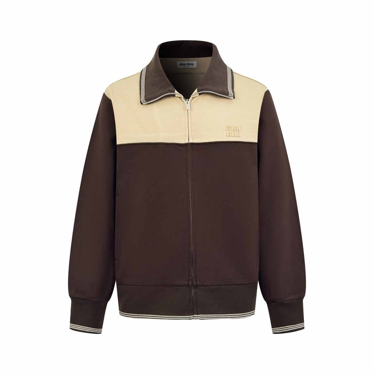 2026 New MM Embroidered Logo Zip Jacket (CC906-C10)