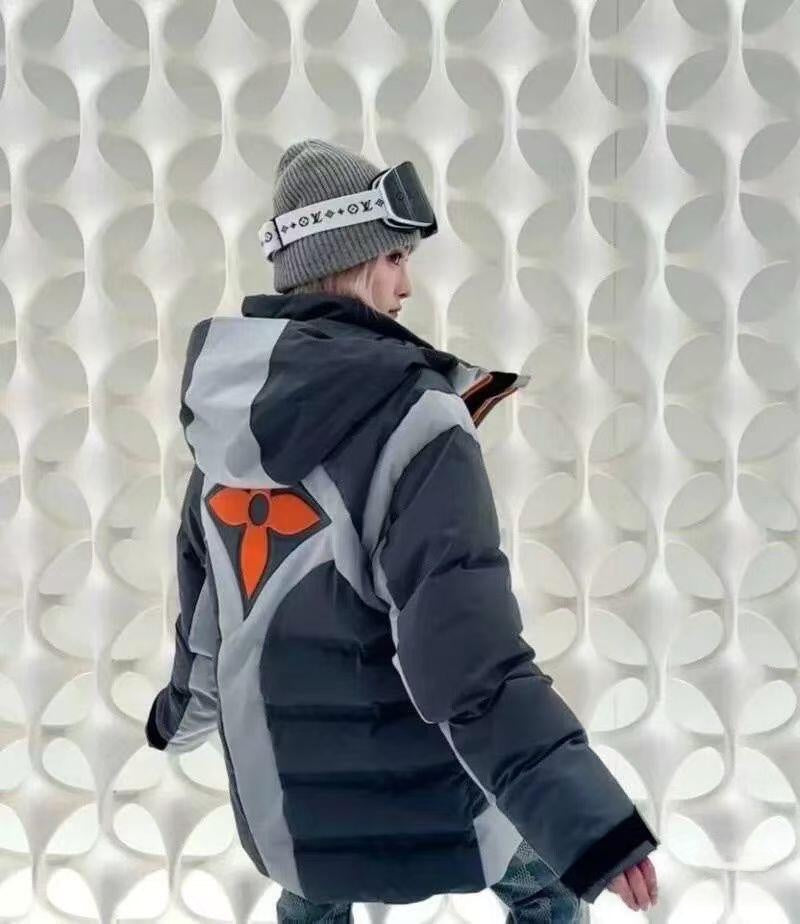 2026 New LY Floral Ski Down Jacket (25353-F60)