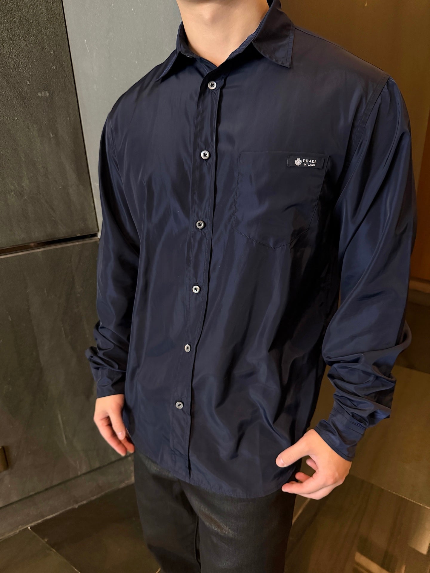 2026 New Triangle Brand Label Shirt (BB760-B20)