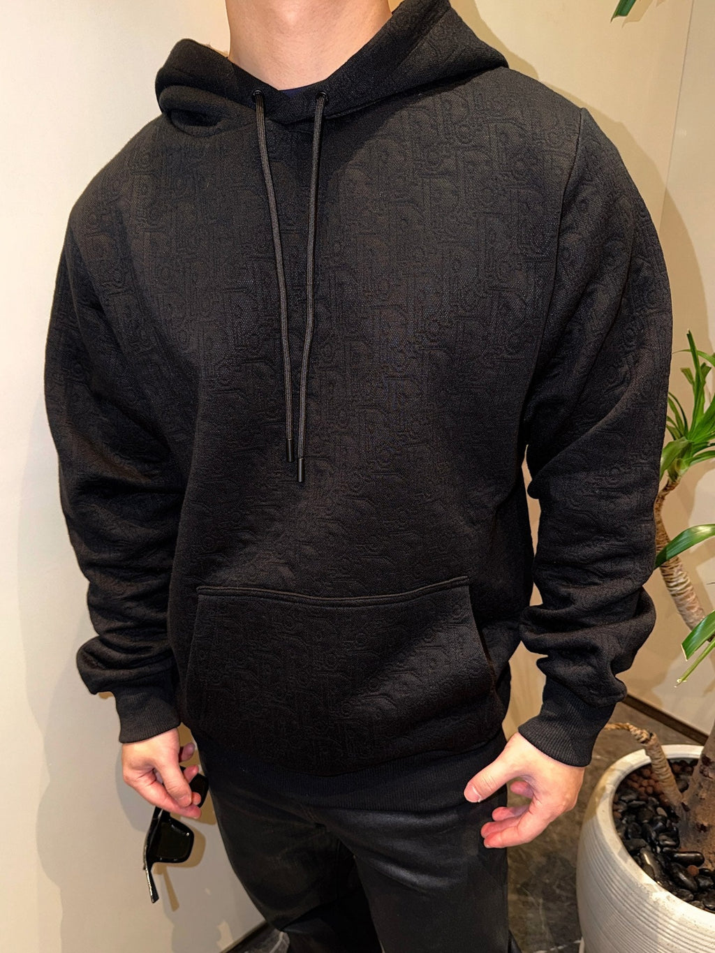 2026 New CD Full-Print Letter Hooded Sweatshirt (25380-B70)