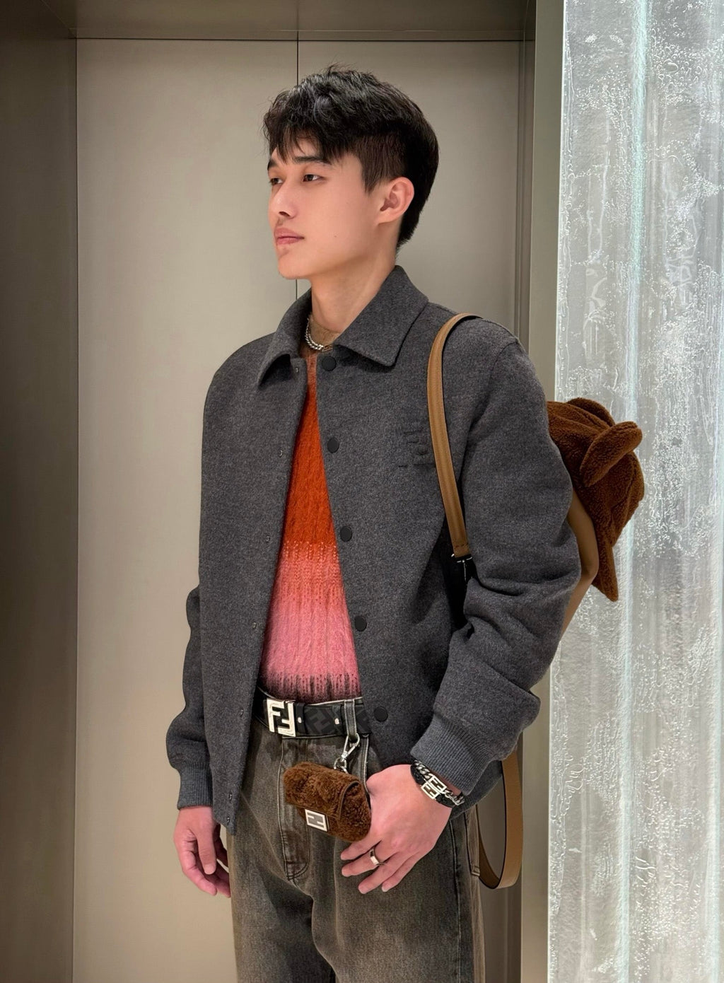 2026 New FF Embroidered Wool Jacket (AA505-C70)