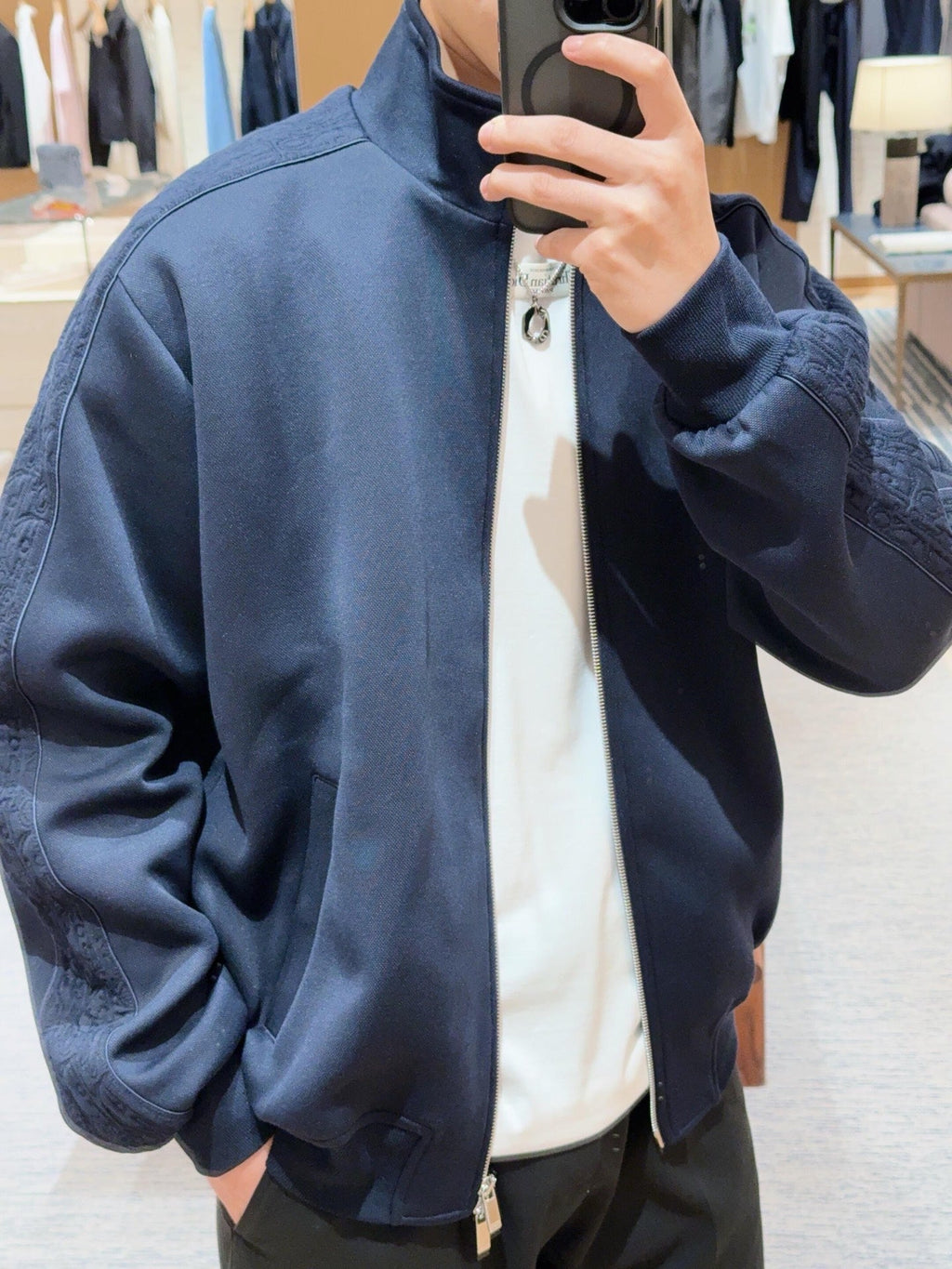2026 New Model CD Enamel Zipper Jacket (BB738-B75)