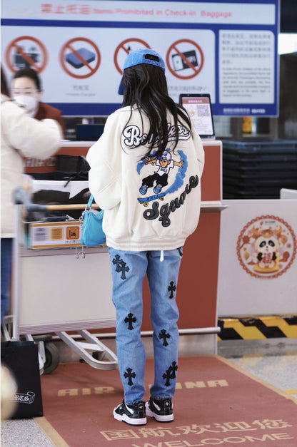 2026 New CH Cross Logo Jeans (CC901-C50)