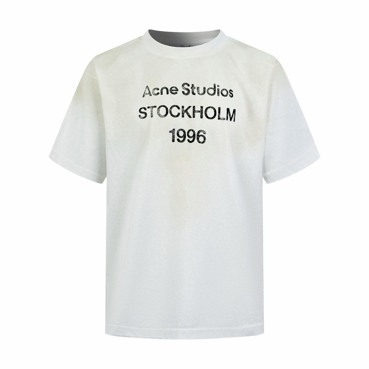 2026 New Ace Spray-Printed Distressed Logo Short-Sleeved Shirt (CC928-A15)