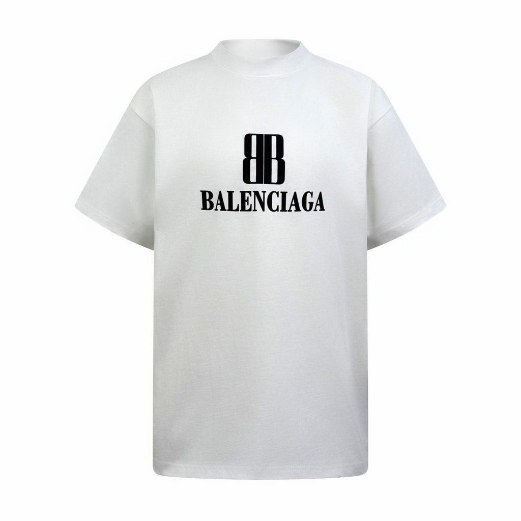 2026 New Balen BB Printed Short-Sleeved Shirt (AA525-A10)