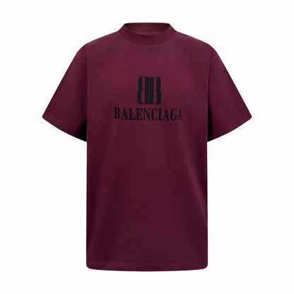 2026 New Balen BB Printed Short-Sleeved Shirt (AA525-A10)