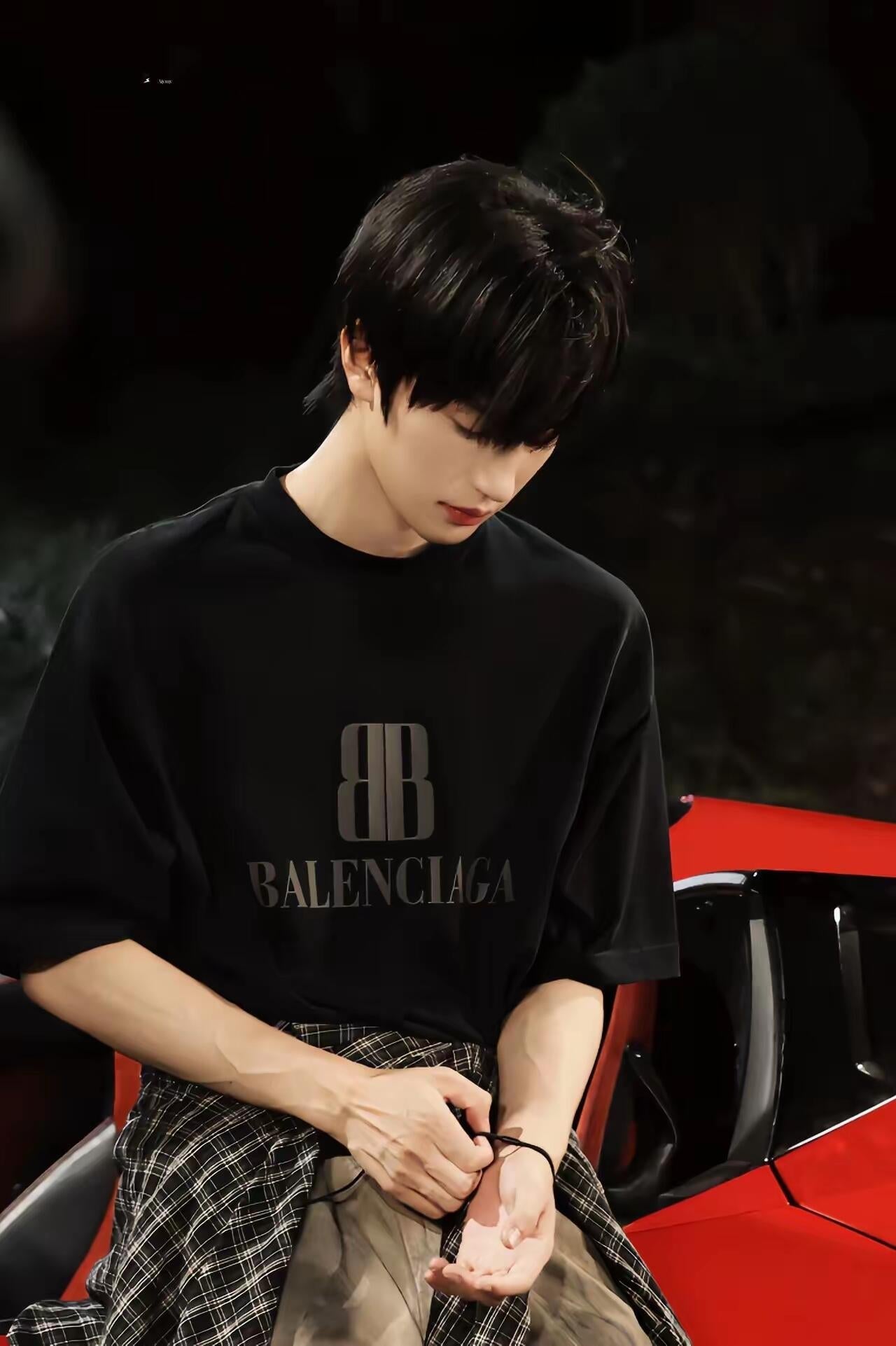 2026 New Balen BB Printed Short-Sleeved Shirt (AA525-A10)