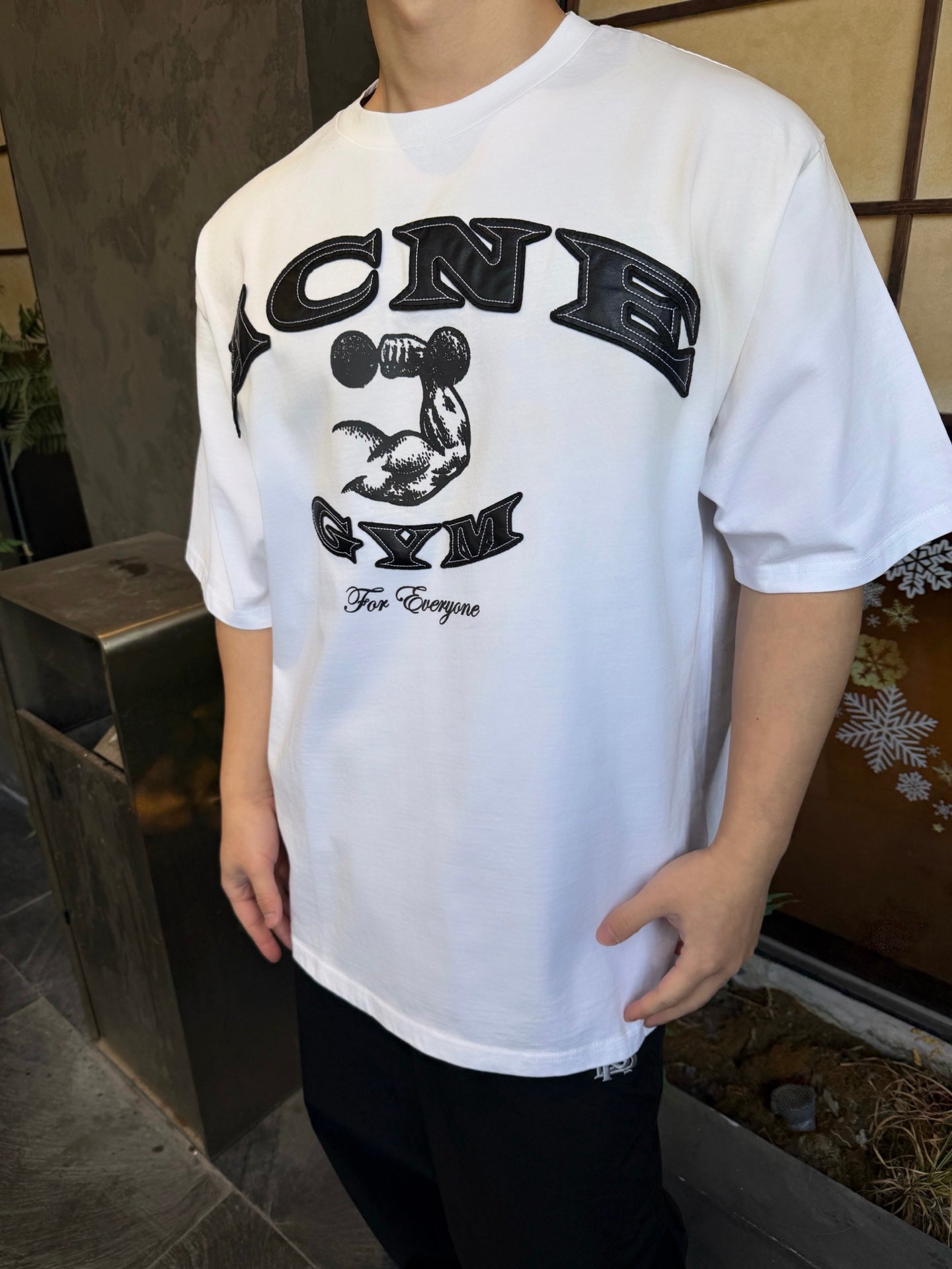 2026 New Acn Distressed Logo Short-Sleeve Shirt (CC923-A35)