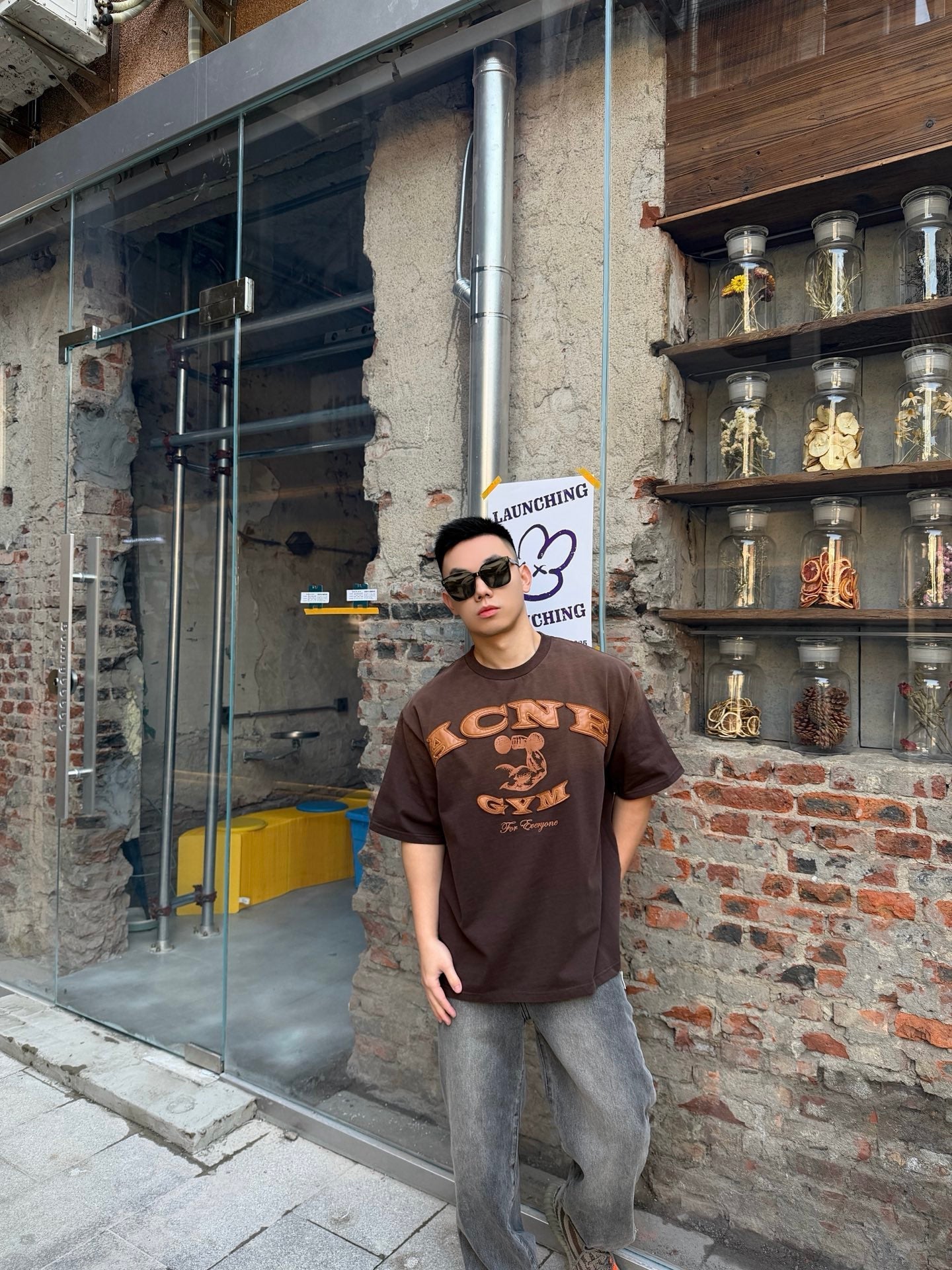2026 New Acn Distressed Logo Short-Sleeve Shirt (CC923-A35)