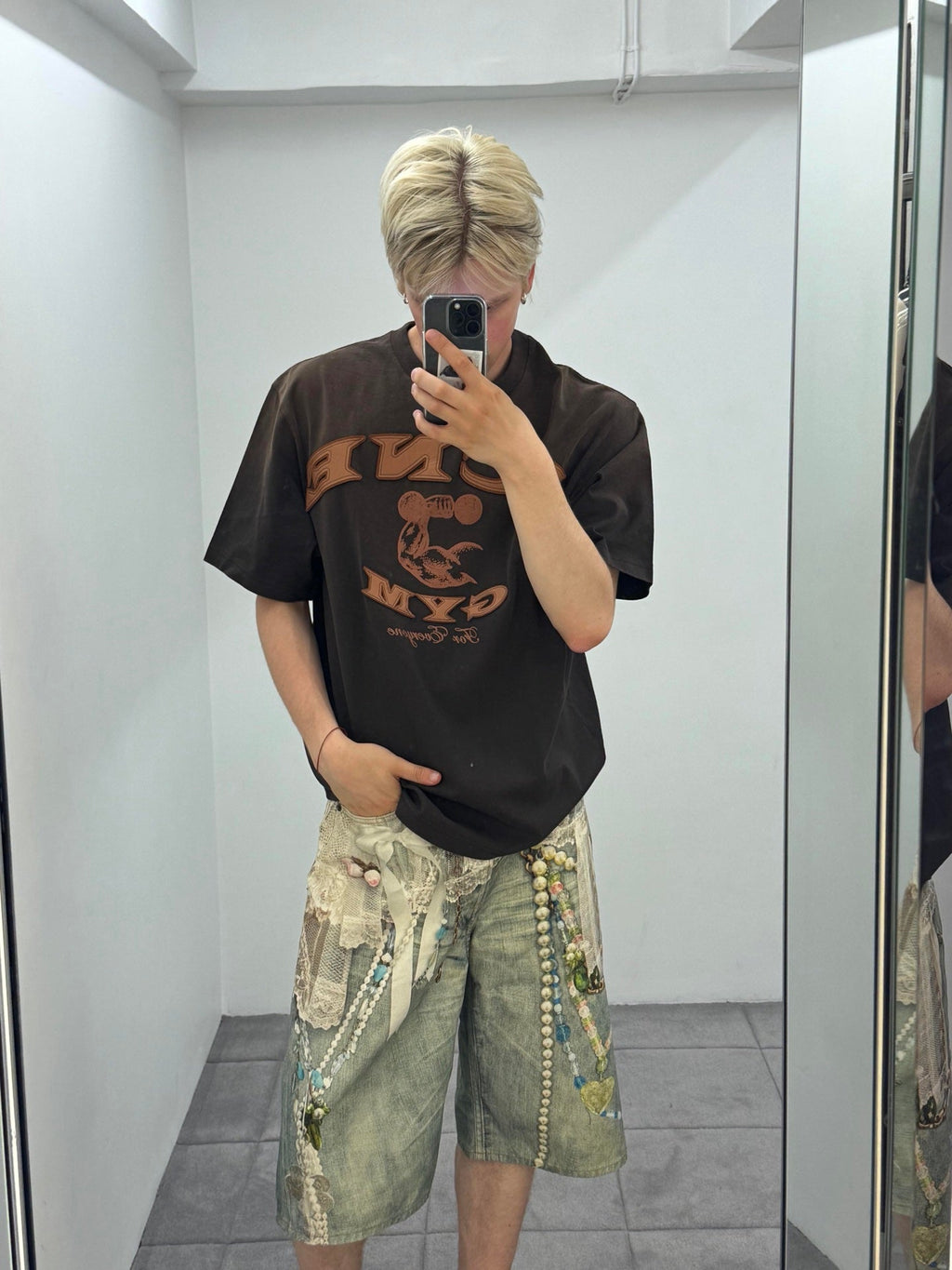 2026 New Acn Distressed Logo Short-Sleeve Shirt (CC923-A35)