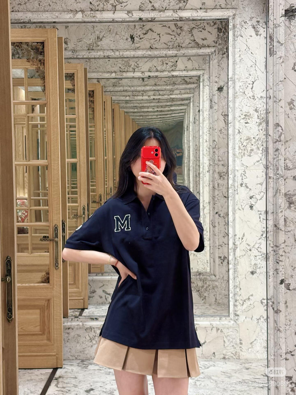 2026 New Mon Embroidered Towel Polo Shirt (BB761-A40)