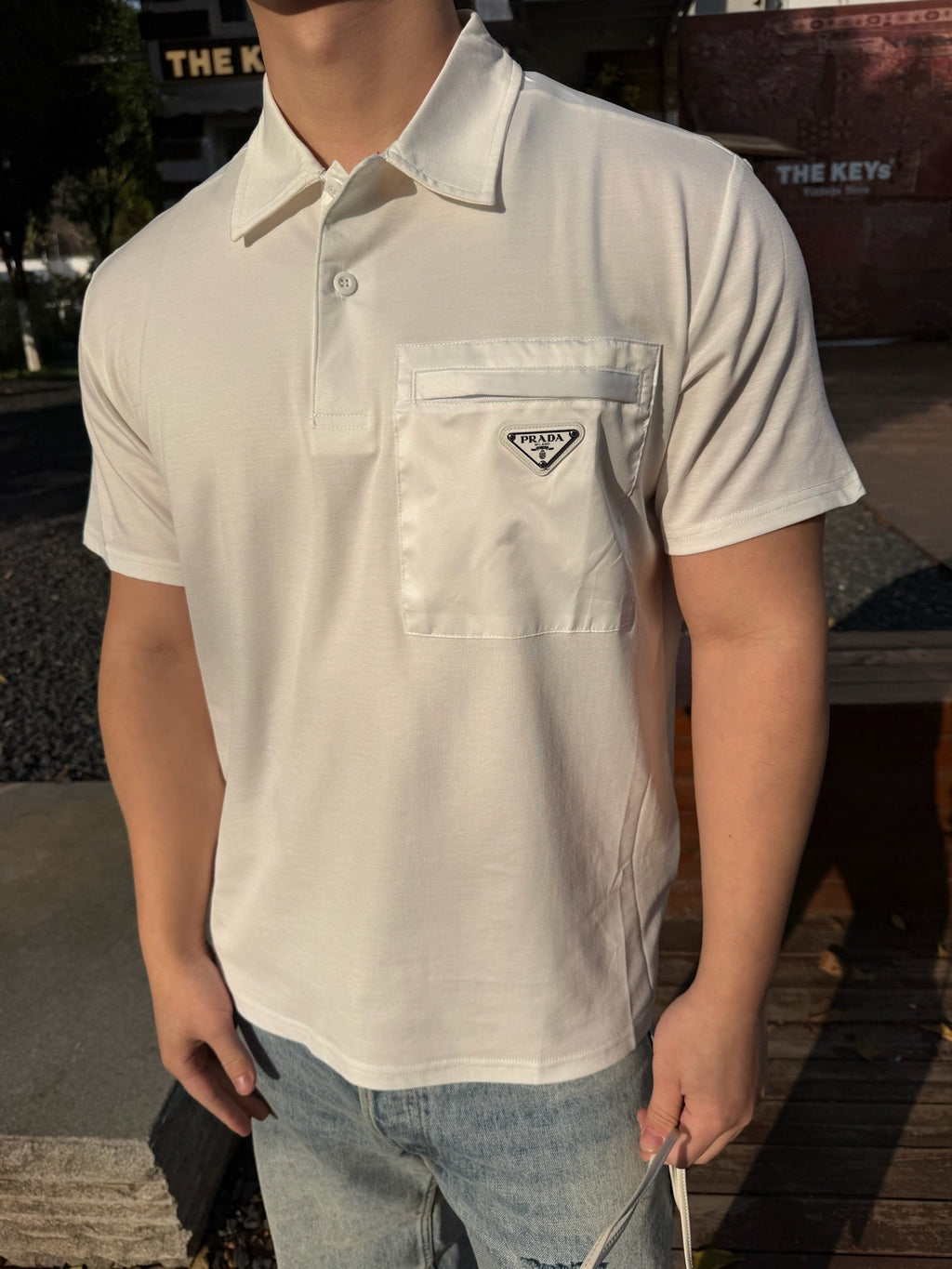 2026 New Triangle Brand Pocket Polo Shirt (MM001-A50)