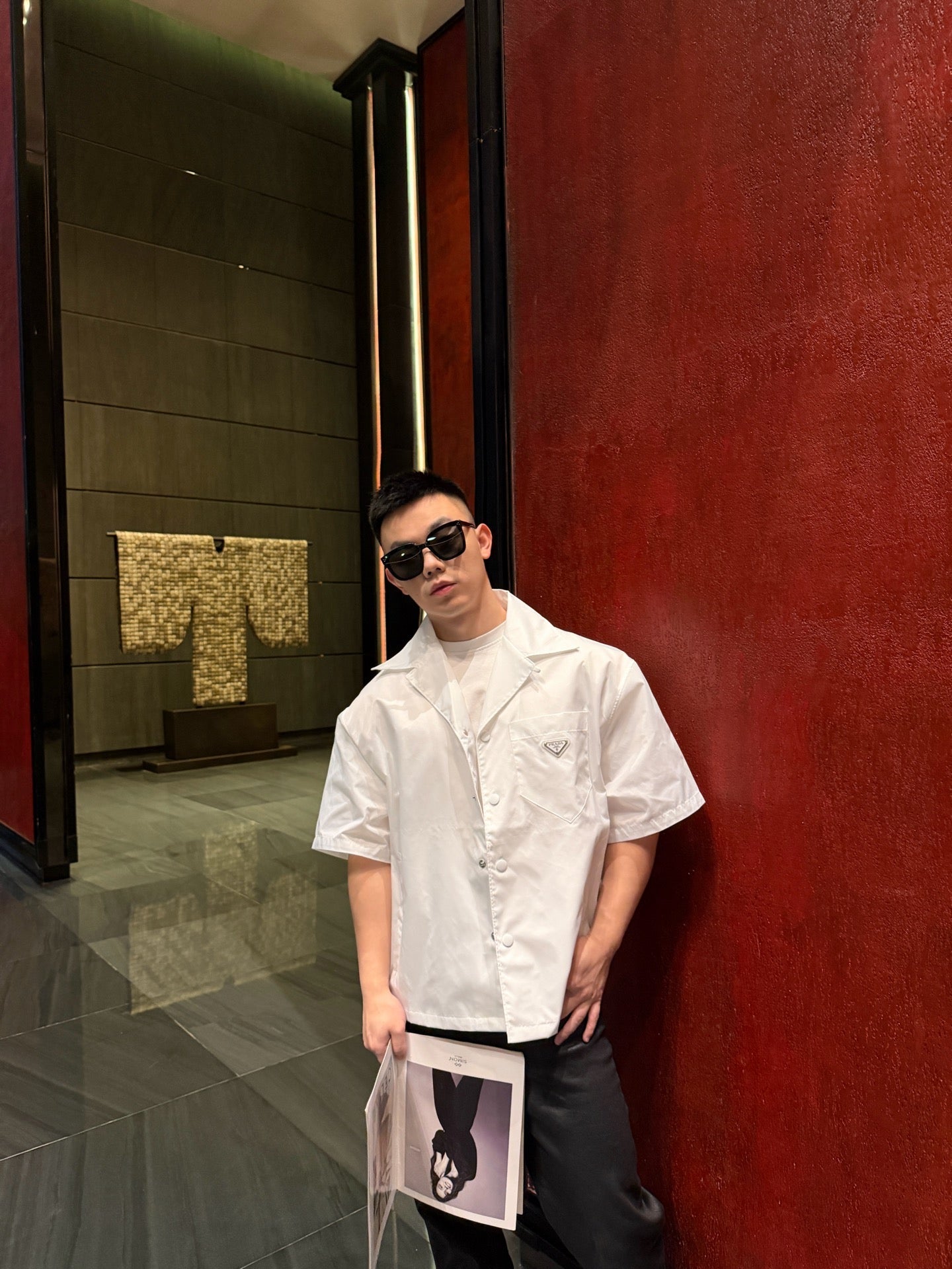2026 New Triangle Brand Short-Sleeved Shirt (BB780-A70)