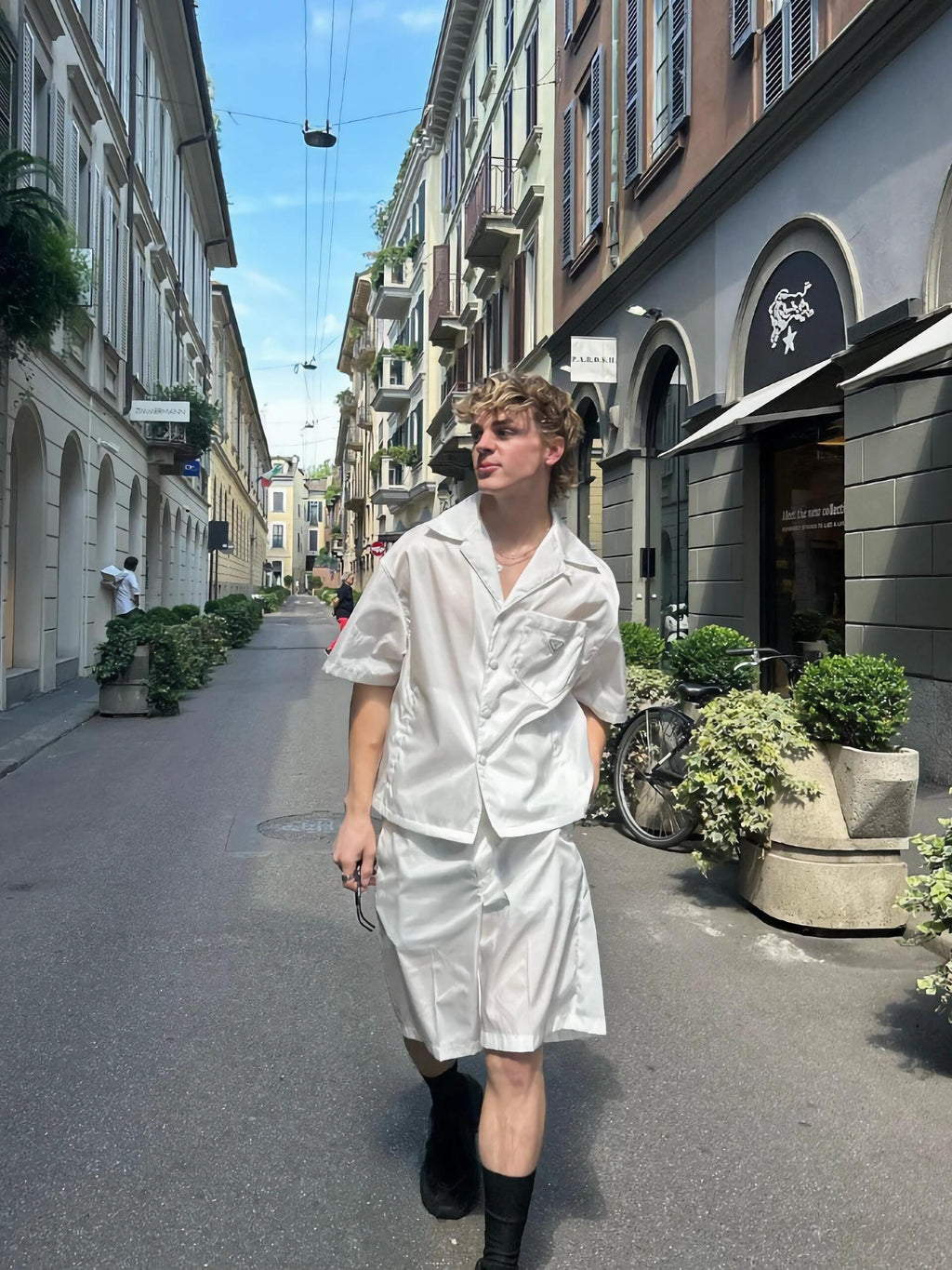 2026 New Triangle Brand Short-Sleeved Shirt (BB780-A70)
