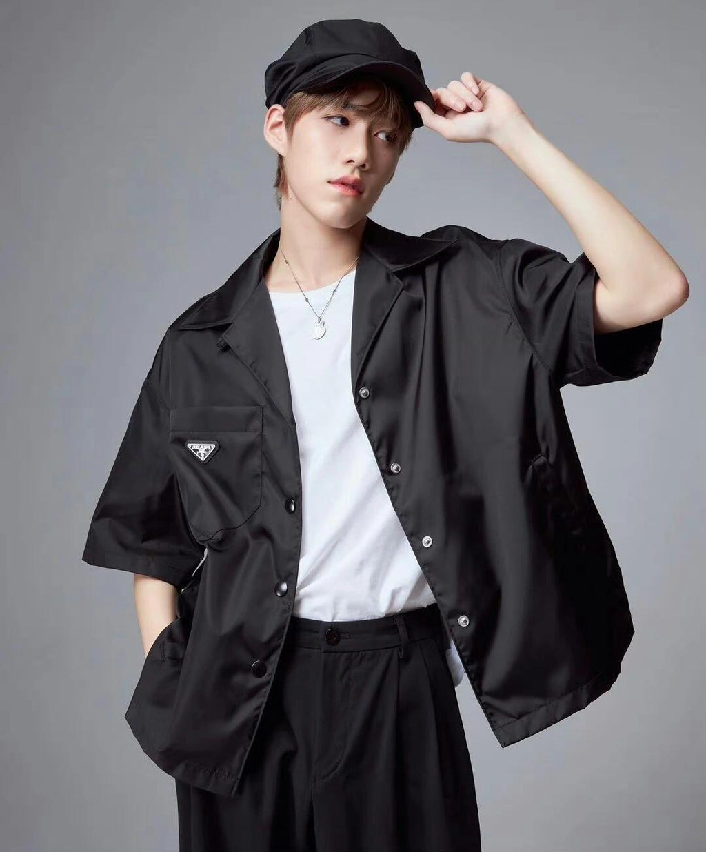 2026 New Triangle Brand Short-Sleeved Shirt (BB780-A70)