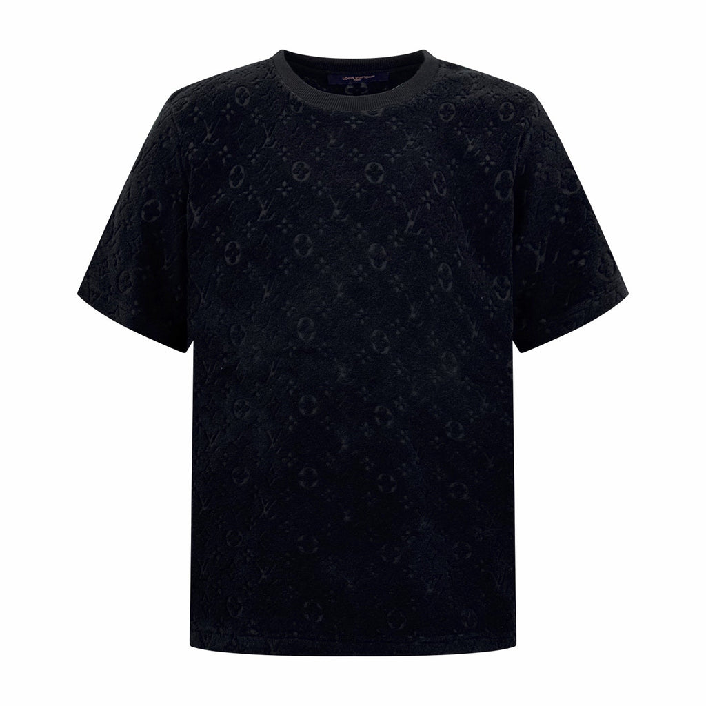 2026 New LY Embossed Terry T-Shirt (25325-A20)