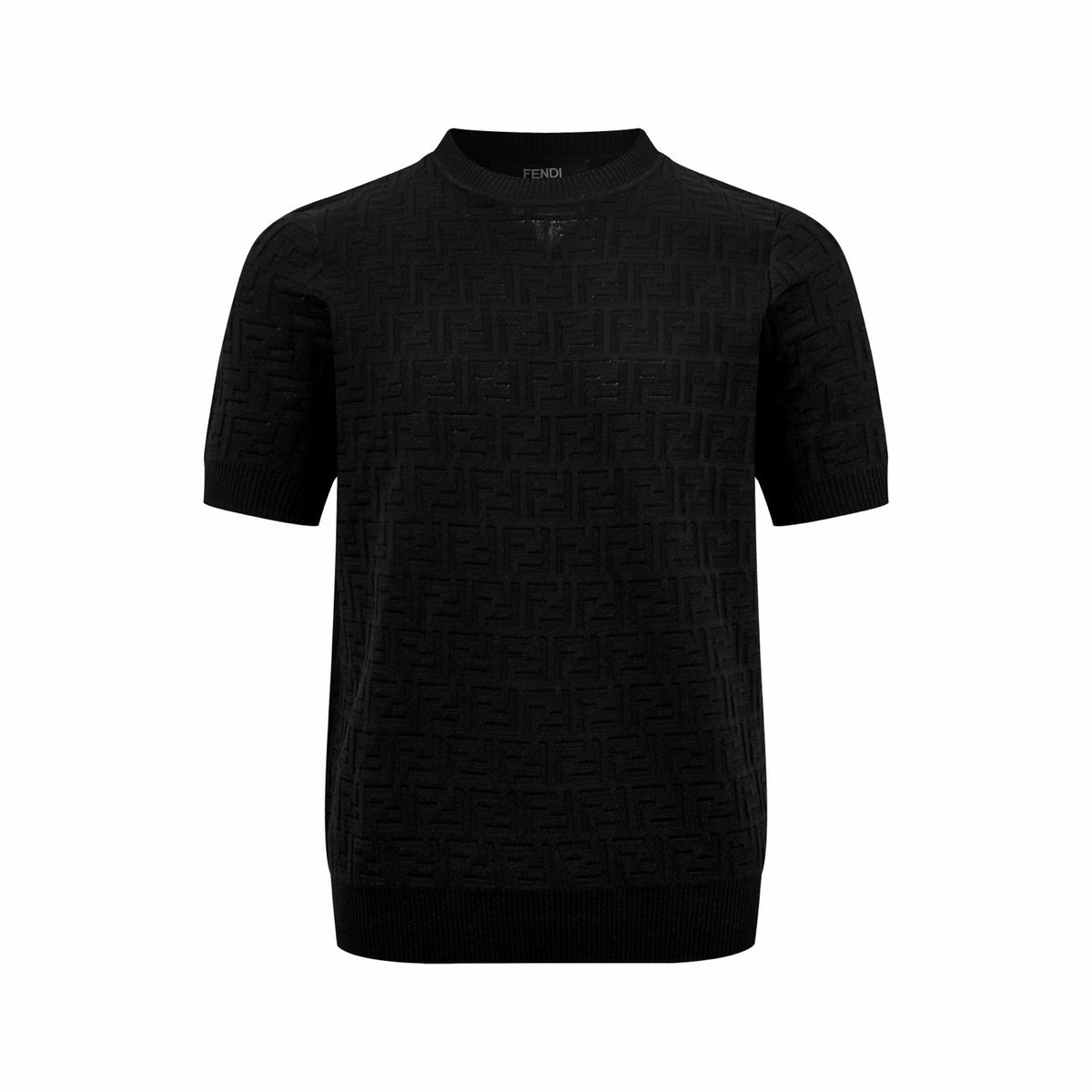 2026 New FF All-Over Print Knit Short-Sleeved Top (AA501-A65)