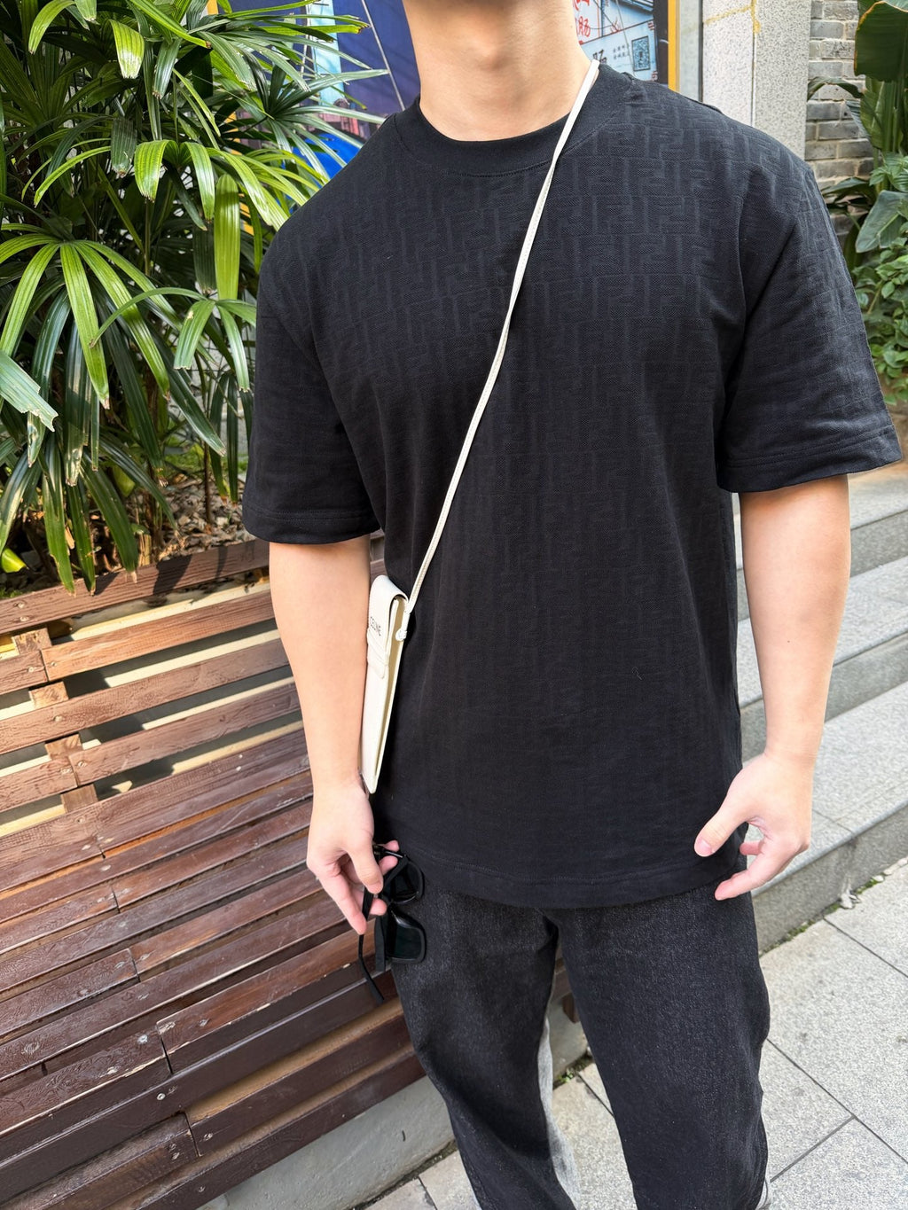 2026 New FF Jacquard Short-Sleeved Shirt (BB749-A20)