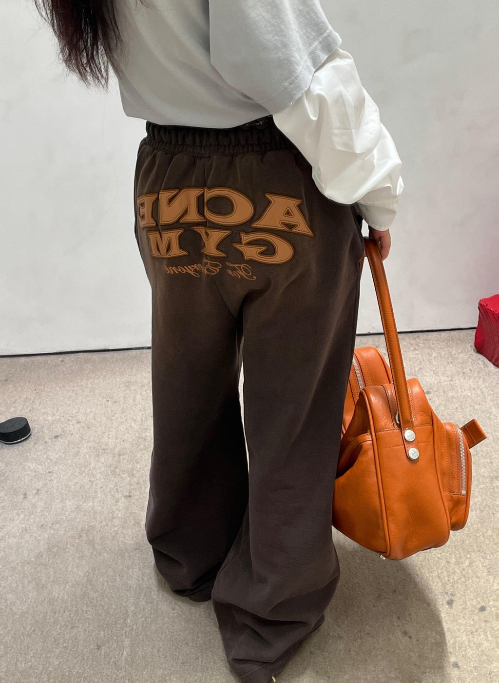 2026 New Acn Faux Two-Piece Logo Trousers (CC925-C20)