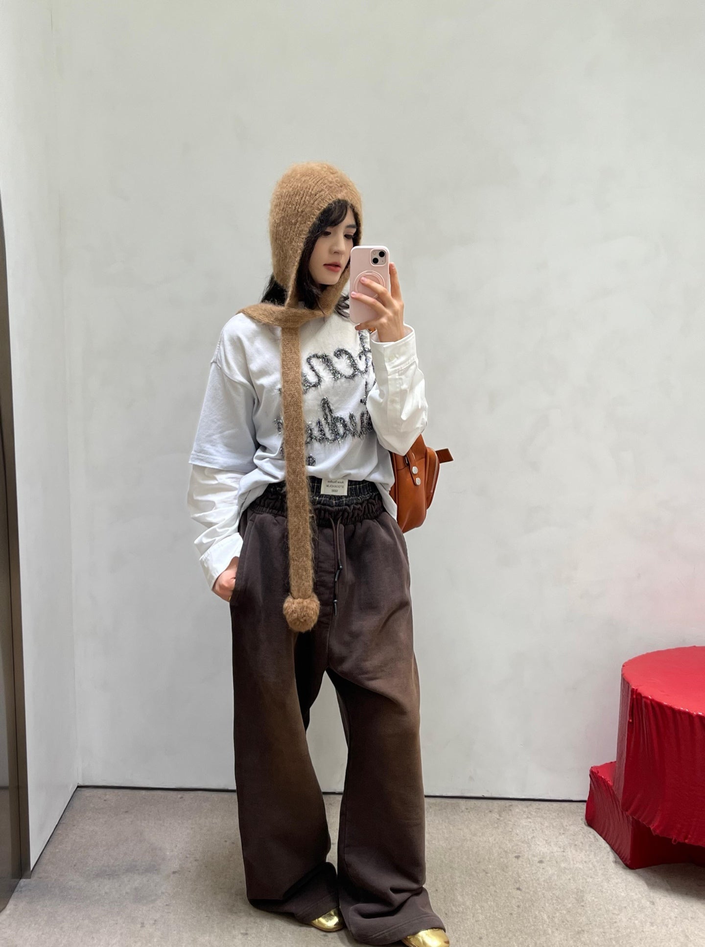 2026 New Acn Faux Two-Piece Logo Trousers (CC925-C20)