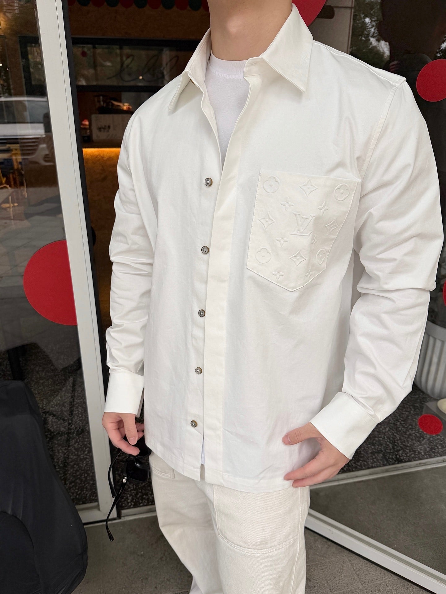 2026 New Model LY Embossed Pocket Shirt (BB783-B25)