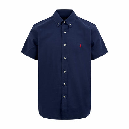 2026 New RL Embroidered Logo Short-Sleeve Shirt (CC926-A45)