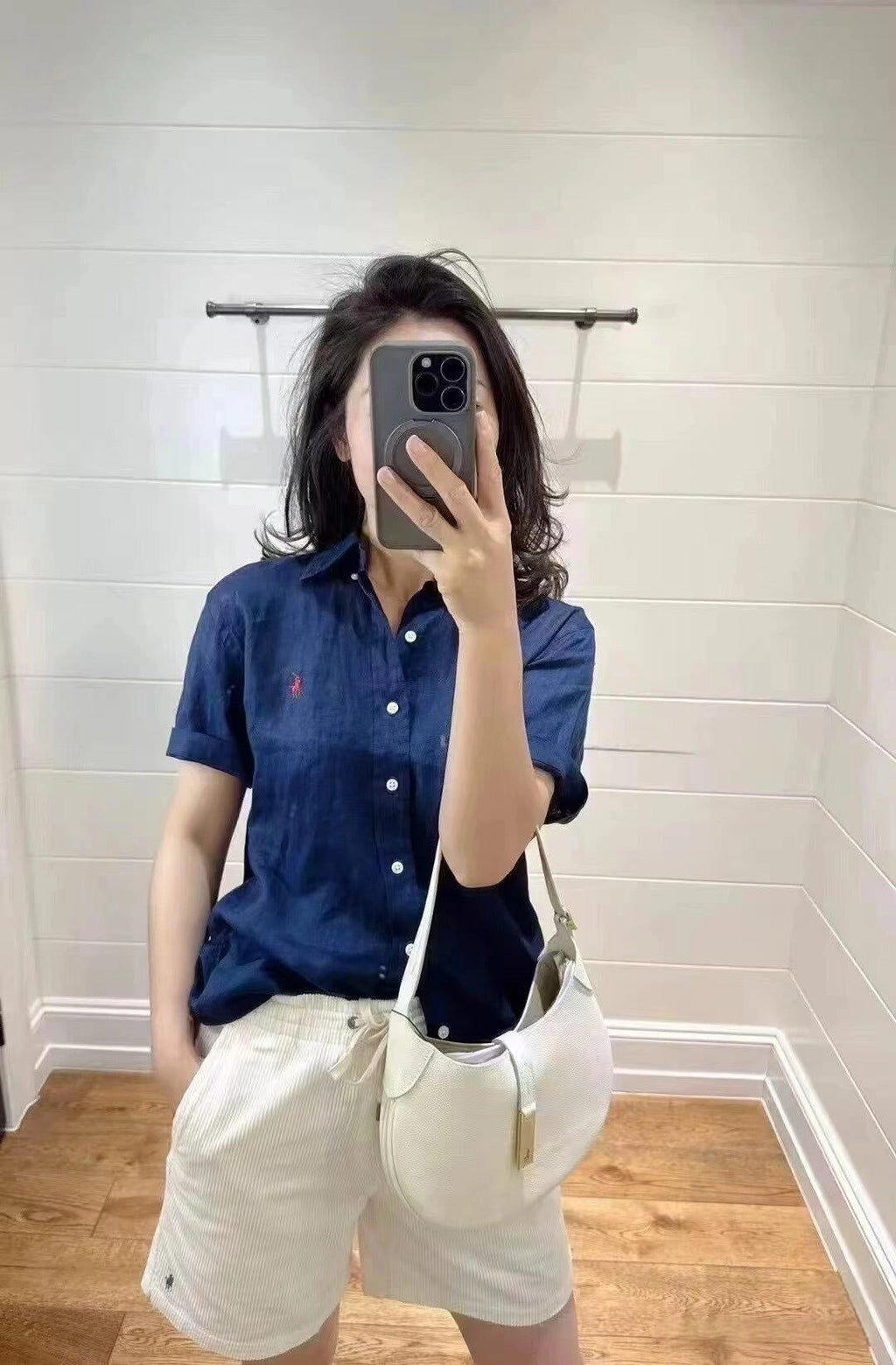 2026 New RL Embroidered Logo Short-Sleeve Shirt (CC926-A45)