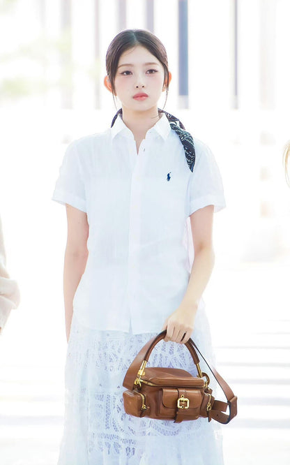 2026 New RL Embroidered Logo Short-Sleeve Shirt (CC926-A45)